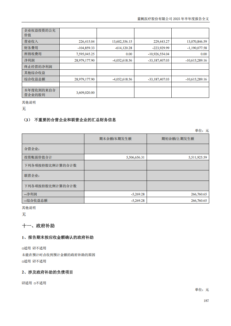 bob电竞竞技
医疗：2025年半年度报告_187