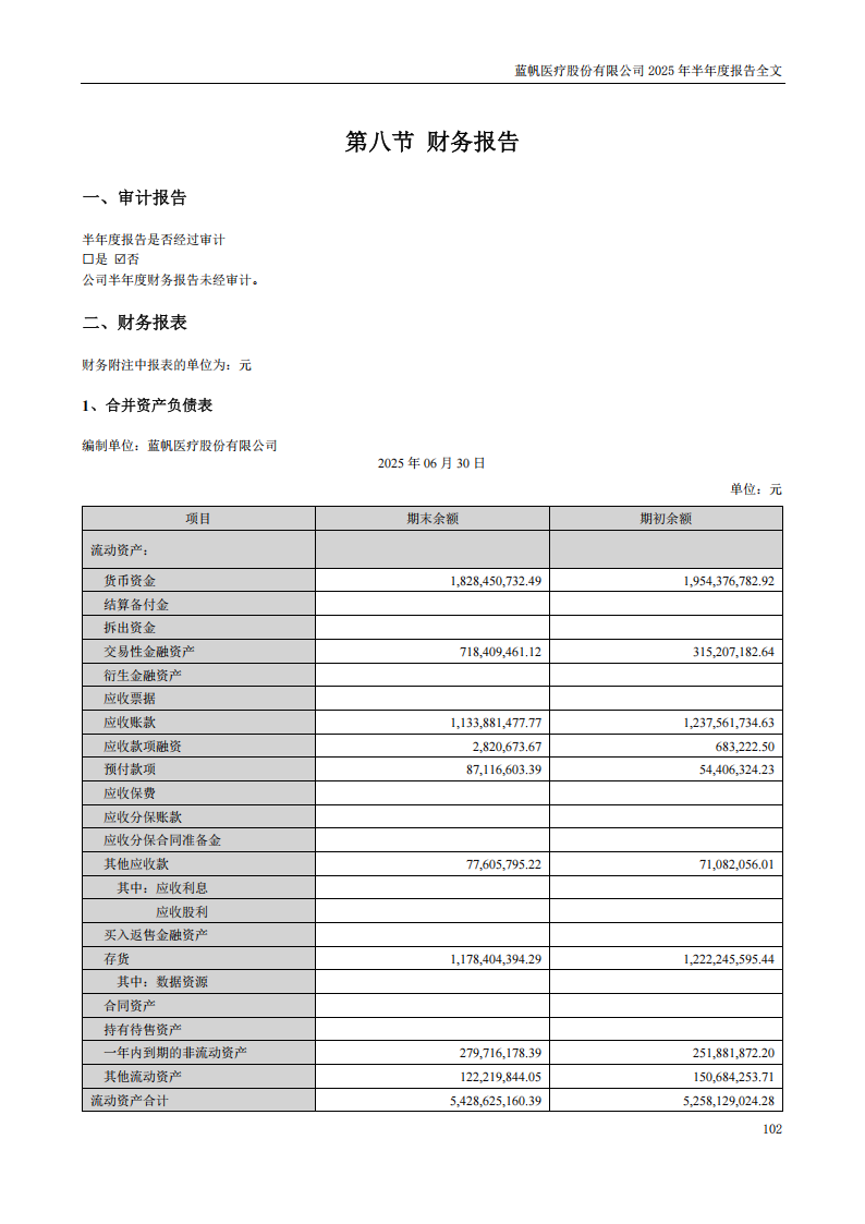 bob电竞竞技
医疗：2025年半年度报告_102